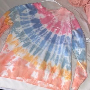 Rip Curl tie dye sweatshirt